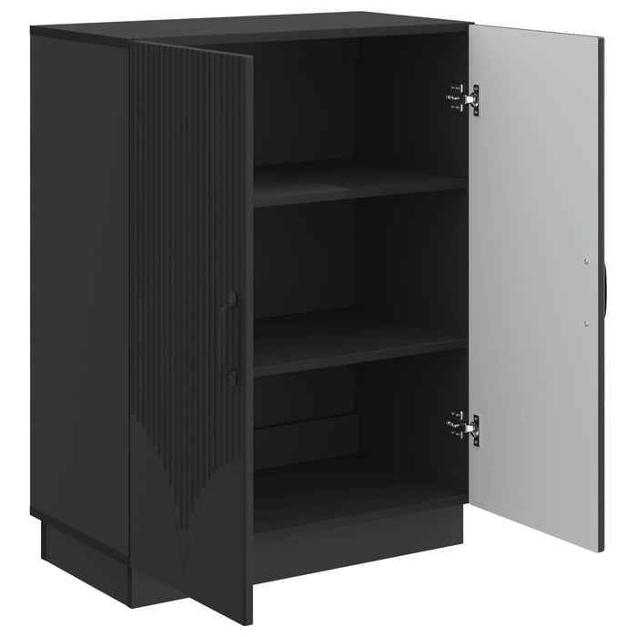 Bufet Negru 66 x 34,5 x 87 cm Lemn prelucrat - WALTI WALTI