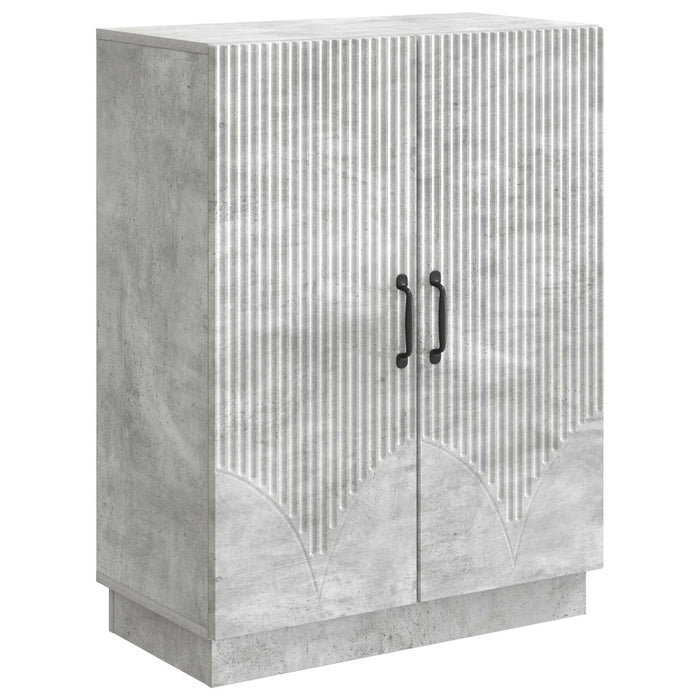 Bufet Gri Beton 66 x 34,5 x 87 cm Lemn prelucrat - WALTI WALTI
