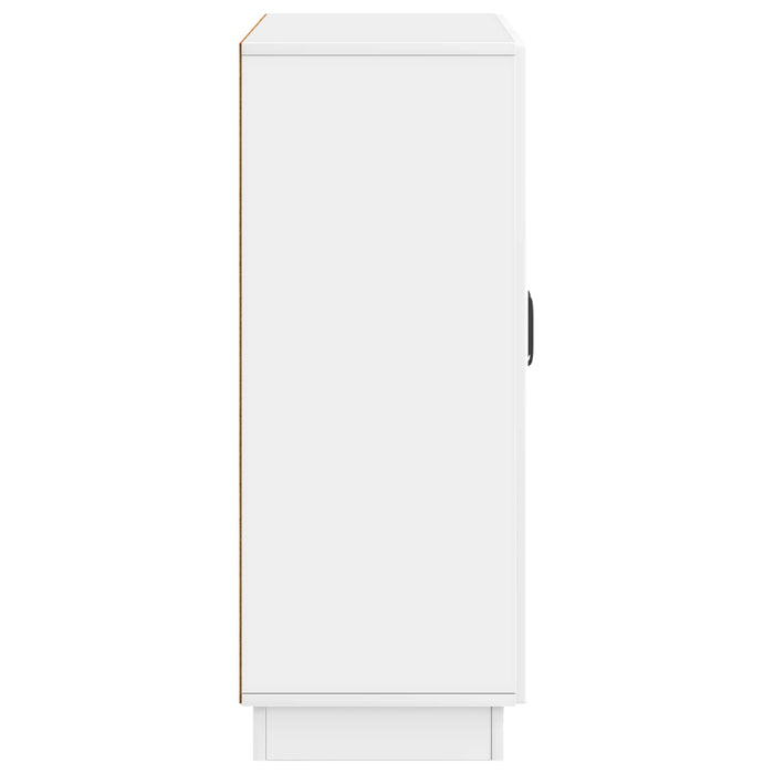 Bufet Alb foarte lucios 66 x 34,5 x 87 cm Lemn prelucrat - WALTI WALTI