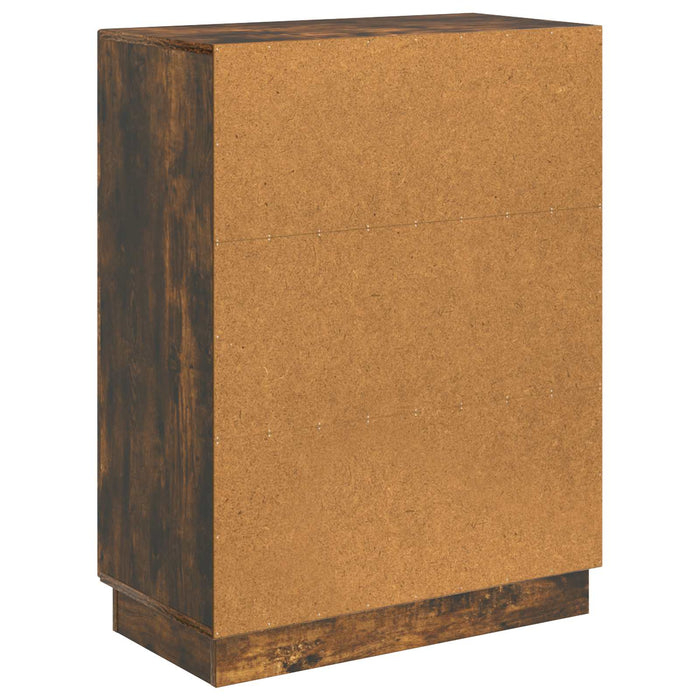 Bufet Stejar fumuriu 66 x 34,5 x 87 cm Lemn prelucrat - WALTI WALTI