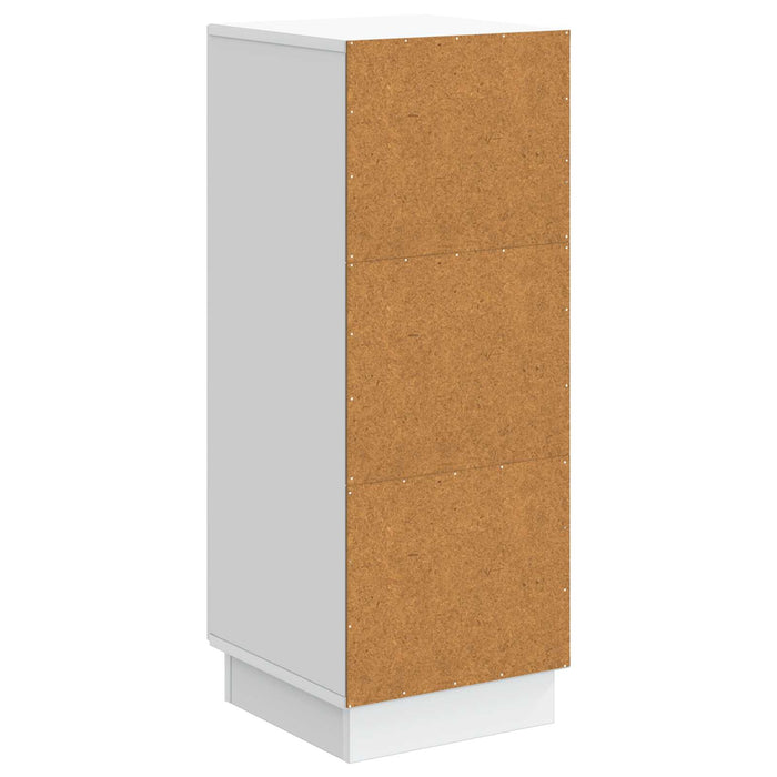 Bufet Alb 33 x 34,5 x 87 cm Lemn prelucrat - WALTI WALTI