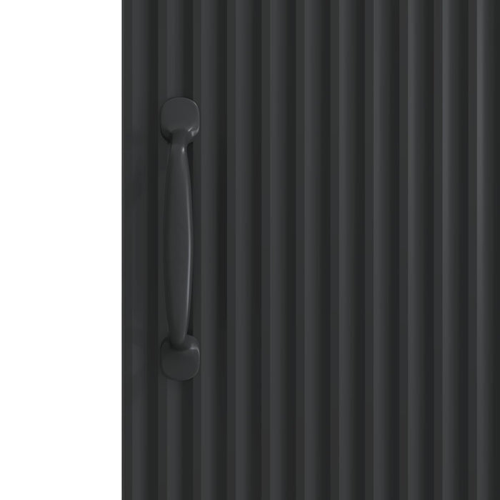 Bufet Negru 33 x 34,5 x 87 cm Lemn prelucrat - WALTI WALTI