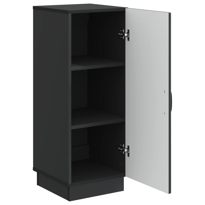 Bufet Negru 33 x 34,5 x 87 cm Lemn prelucrat - WALTI WALTI