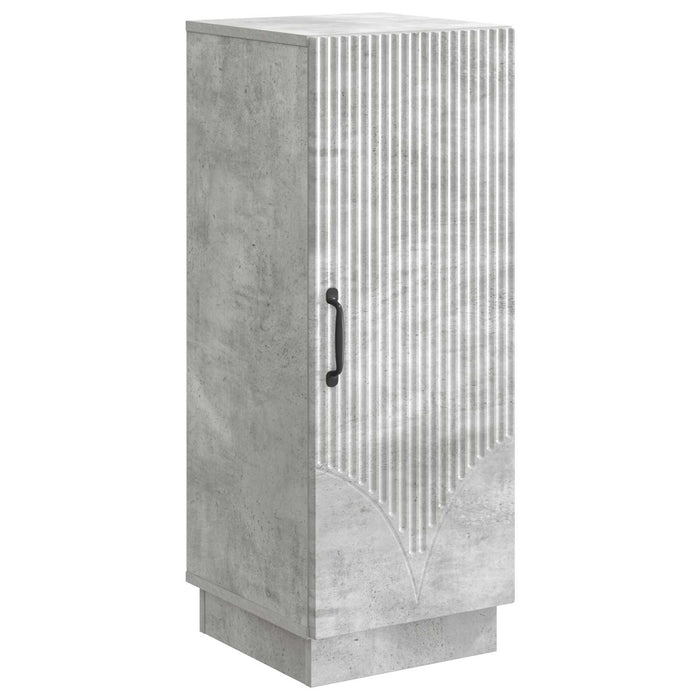 Bufet Gri Beton 33 x 34,5 x 87 cm Lemn prelucrat - WALTI WALTI