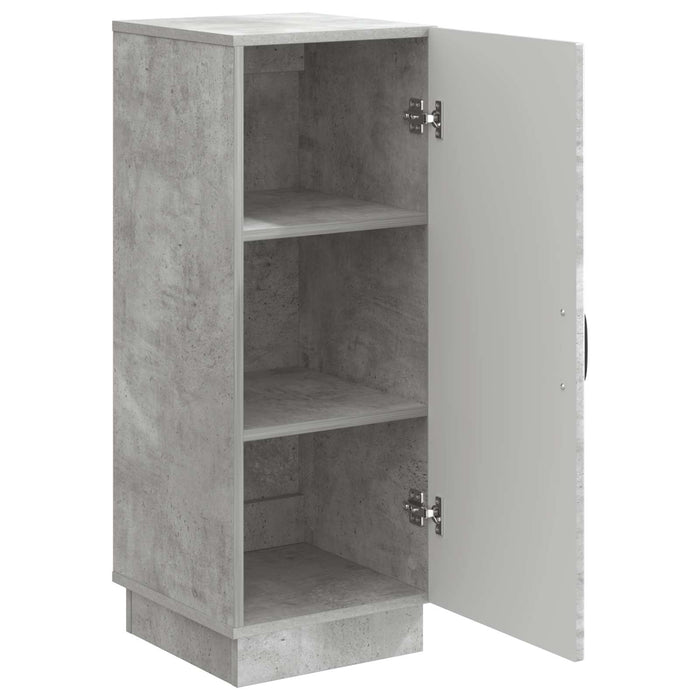 Bufet Gri Beton 33 x 34,5 x 87 cm Lemn prelucrat - WALTI WALTI