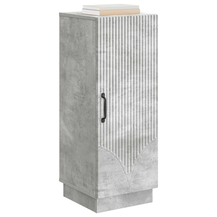 Bufet Gri Beton 33 x 34,5 x 87 cm Lemn prelucrat - WALTI WALTI