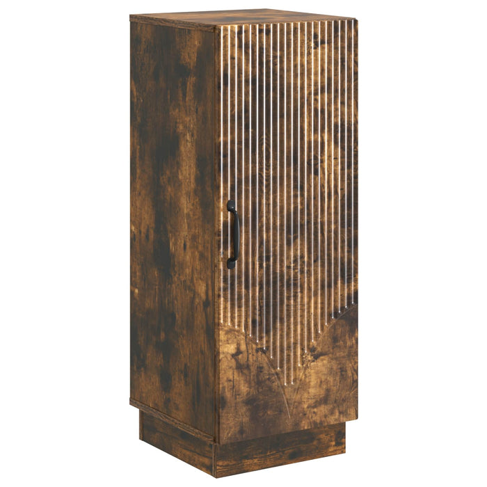 Bufet Stejar fumuriu 33 x 34,5 x 87 cm Lemn prelucrat - WALTI WALTI