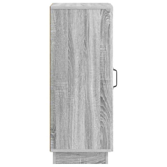 Bufet Sonoma gri 33 x 34,5 x 87 cm Lemn prelucrat - WALTI WALTI