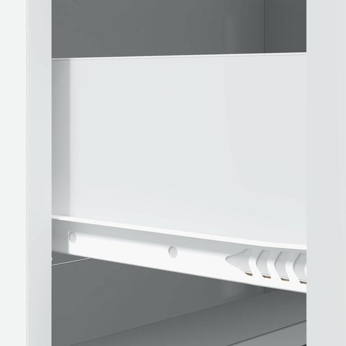 Dulap cu sertare Alb 66 x 34,5 x 87 cm Lemn prelucrat WALTI