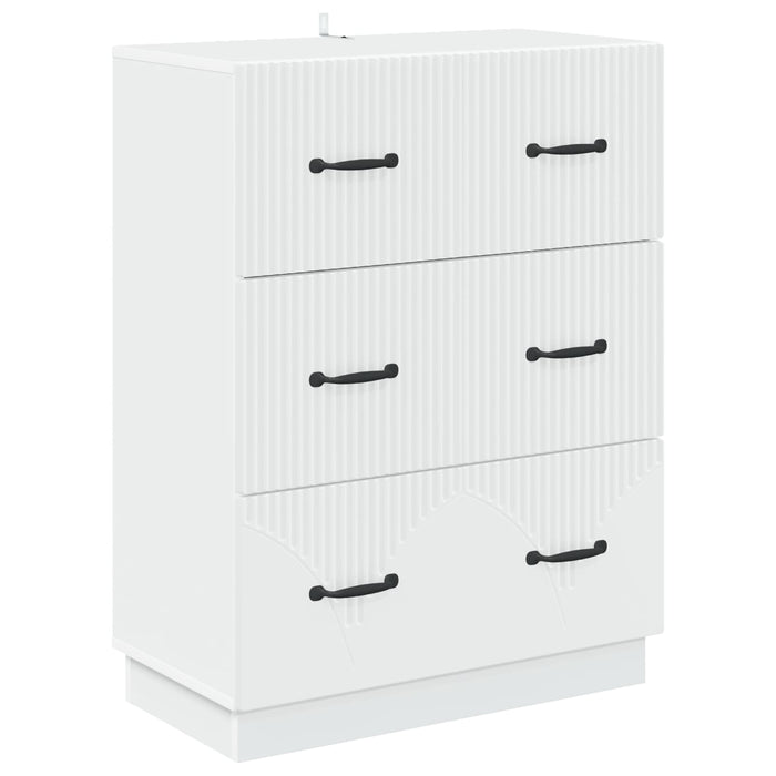 Dulap cu sertare Alb 66 x 34,5 x 87 cm Lemn prelucrat WALTI