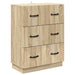 Dulap cu sertare Stejar Sonoma 66 x 34,5 x 87 cm Lemn prelucrat - WALTI WALTI