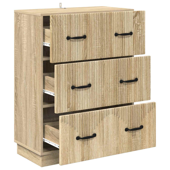 Dulap cu sertare Stejar Sonoma 66 x 34,5 x 87 cm Lemn prelucrat - WALTI WALTI
