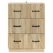 Dulap cu sertare Stejar Sonoma 66 x 34,5 x 87 cm Lemn prelucrat - WALTI WALTI