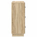 Dulap cu sertare Stejar Sonoma 66 x 34,5 x 87 cm Lemn prelucrat - WALTI WALTI