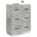Dulap cu sertare Gri Beton 66 x 34,5 x 87 cm Lemn prelucrat - WALTI WALTI