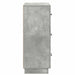 Dulap cu sertare Gri Beton 66 x 34,5 x 87 cm Lemn prelucrat - WALTI WALTI