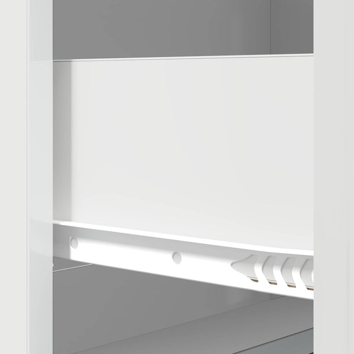 Dulap cu sertare Alb foarte lucios 66 x 34,5 x 87 cm - WALTI WALTI