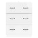 Dulap cu sertare Alb foarte lucios 66 x 34,5 x 87 cm - WALTI WALTI