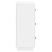 Dulap cu sertare Alb foarte lucios 66 x 34,5 x 87 cm - WALTI WALTI