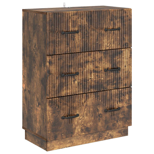 Dulap cu sertare Stejar fumuriu 66 x 34,5 x 87 cm - WALTI WALTI