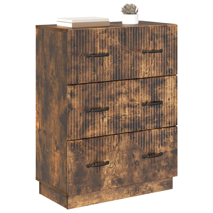 Dulap cu sertare Stejar fumuriu 66 x 34,5 x 87 cm - WALTI WALTI