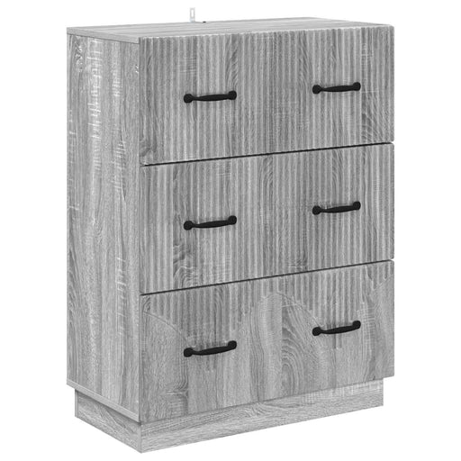 Dulap cu sertare Sonoma gri 66 x 34,5 x 87 cm Lemn prelucrat - WALTI WALTI
