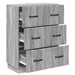 Dulap cu sertare Sonoma gri 66 x 34,5 x 87 cm Lemn prelucrat - WALTI WALTI