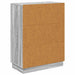 Dulap cu sertare Sonoma gri 66 x 34,5 x 87 cm Lemn prelucrat - WALTI WALTI
