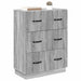Dulap cu sertare Sonoma gri 66 x 34,5 x 87 cm Lemn prelucrat - WALTI WALTI