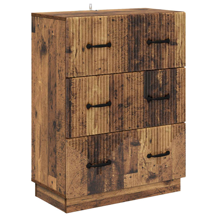 Dulap cu sertare Lemn vechi 66 x 34,5 x 87 cm Lemn prelucrat - WALTI WALTI