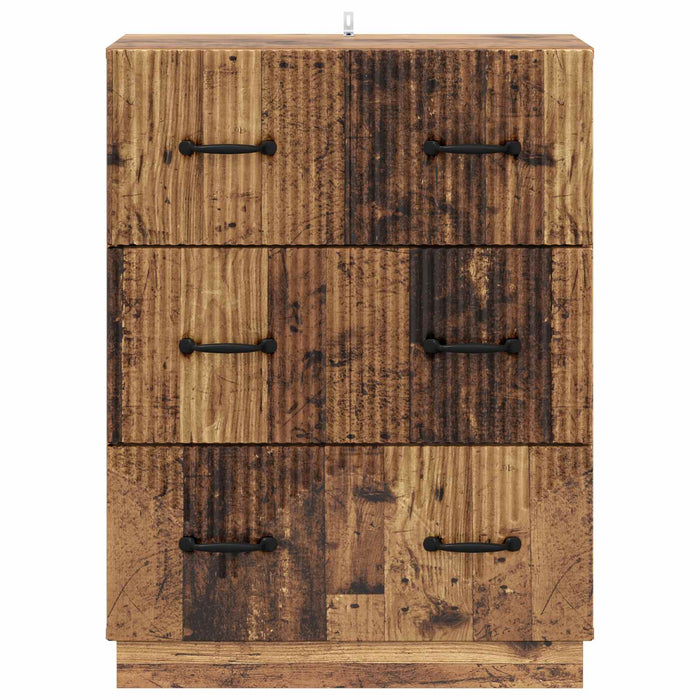 Dulap cu sertare Lemn vechi 66 x 34,5 x 87 cm Lemn prelucrat - WALTI WALTI
