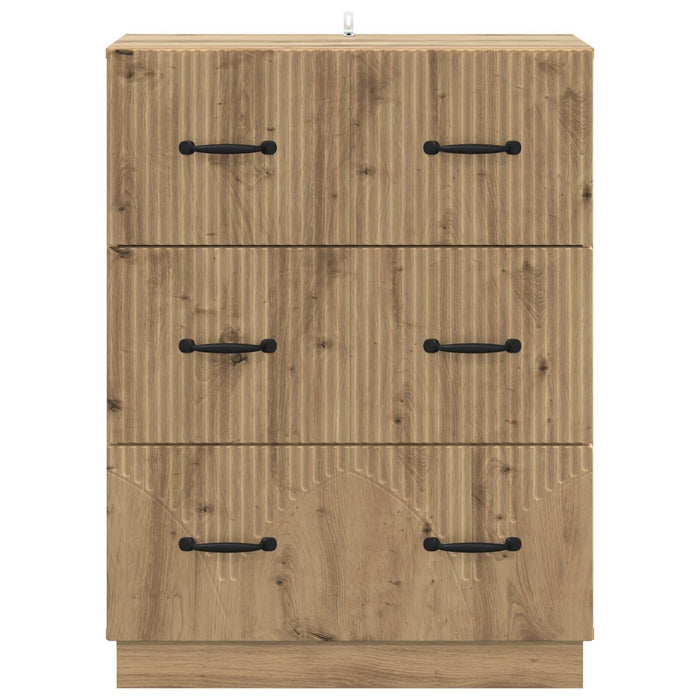 Dulap cu sertare Stejar Artizanal 66 x 34,5 x 87 cm - WALTI WALTI