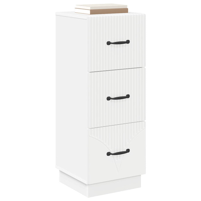 Dulap cu sertare Alb 33 x 34,5 x 87 cm Lemn prelucrat WALTI