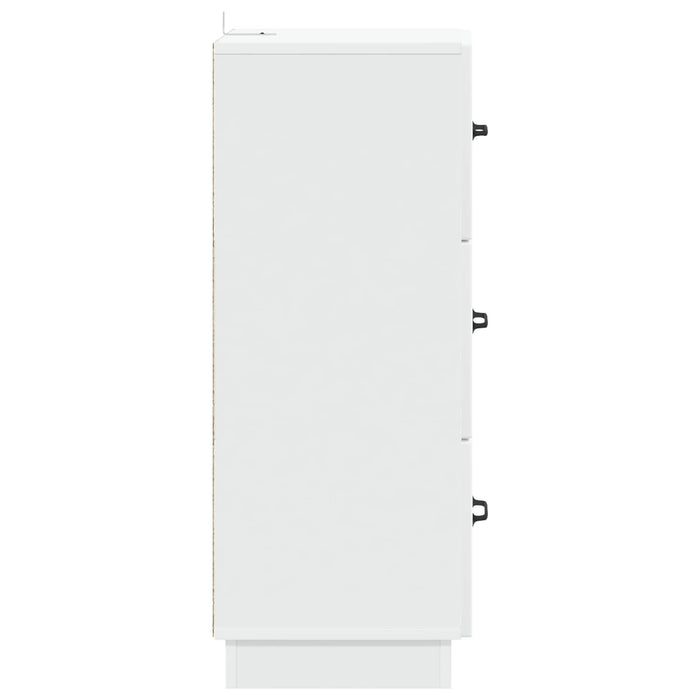 Dulap cu sertare Alb 33 x 34,5 x 87 cm Lemn prelucrat WALTI