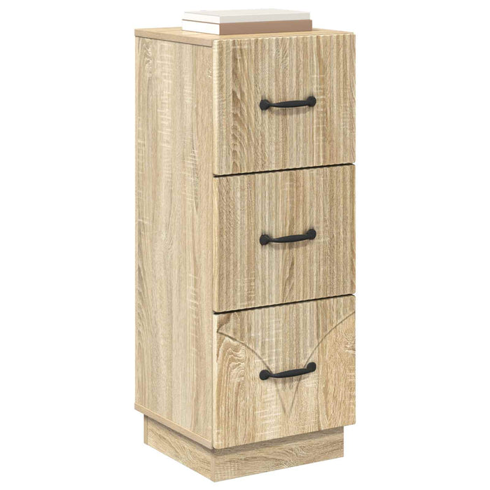 Dulap cu sertare Stejar Sonoma 33 x 34,5 x 87 cm Lemn prelucrat - WALTI WALTI