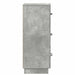 Dulap cu sertare Gri Beton 33 x 34,5 x 87 cm Lemn prelucrat - WALTI WALTI