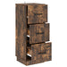 Dulap cu sertare Stejar fumuriu 33 x 34,5 x 87 cm - WALTI WALTI