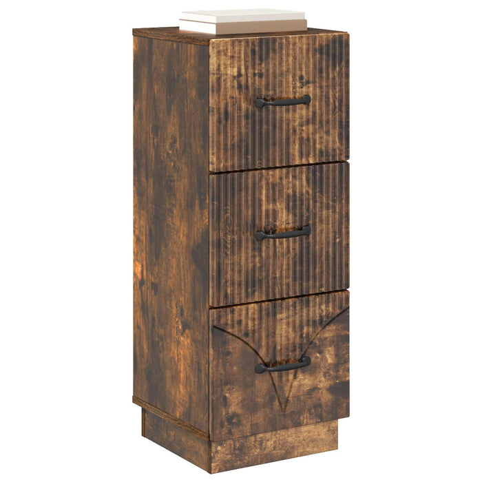 Dulap cu sertare Stejar fumuriu 33 x 34,5 x 87 cm - WALTI WALTI