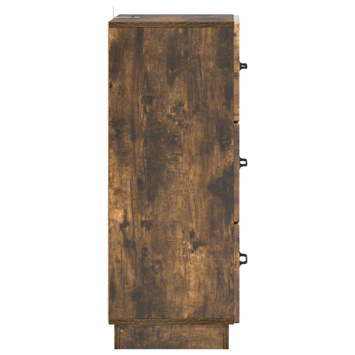 Dulap cu sertare Stejar fumuriu 33 x 34,5 x 87 cm - WALTI WALTI