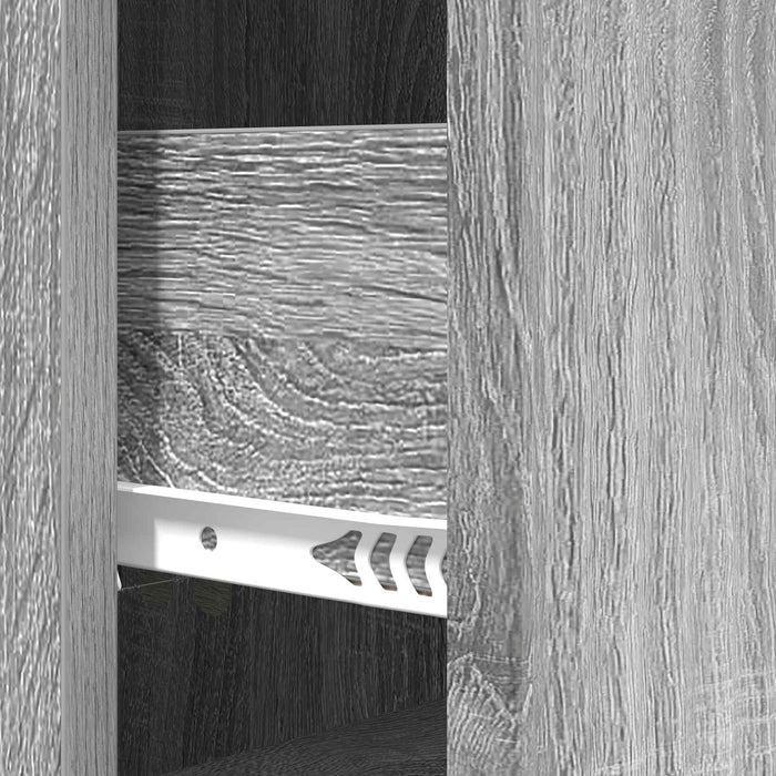 Dulap cu sertare Sonoma gri 33 x 34,5 x 87 cm Lemn prelucrat - WALTI WALTI