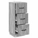 Dulap cu sertare Sonoma gri 33 x 34,5 x 87 cm Lemn prelucrat - WALTI WALTI