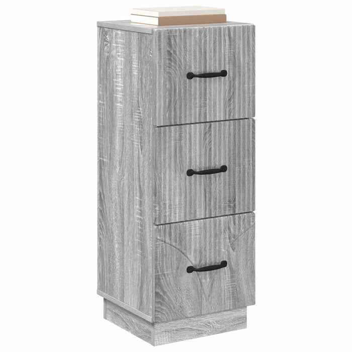 Dulap cu sertare Sonoma gri 33 x 34,5 x 87 cm Lemn prelucrat - WALTI WALTI