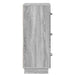 Dulap cu sertare Sonoma gri 33 x 34,5 x 87 cm Lemn prelucrat - WALTI WALTI