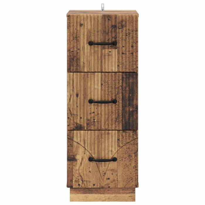 Dulap cu sertare Lemn vechi 33 x 34,5 x 87 cm Lemn prelucrat - WALTI WALTI