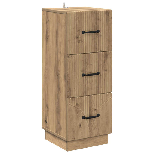 Dulap cu sertare Stejar Artizanal 33 x 34,5 x 87 cm - WALTI WALTI