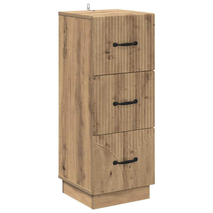 Dulap cu sertare Stejar Artizanal 33 x 34,5 x 87 cm - WALTI WALTI