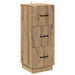 Dulap cu sertare Stejar Artizanal 33 x 34,5 x 87 cm - WALTI WALTI