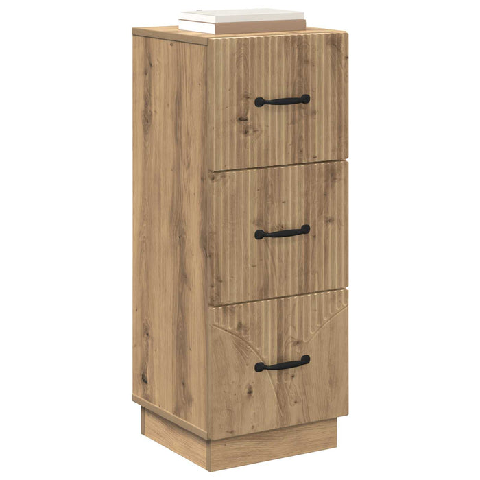 Dulap cu sertare Stejar Artizanal 33 x 34,5 x 87 cm - WALTI WALTI