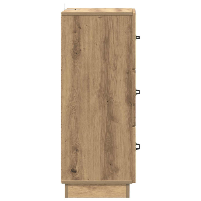 Dulap cu sertare Stejar Artizanal 33 x 34,5 x 87 cm - WALTI WALTI