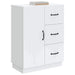 Bufet cu sertar Alb 66 x 34,5 x 87 cm Lemn prelucrat - WALTI WALTI